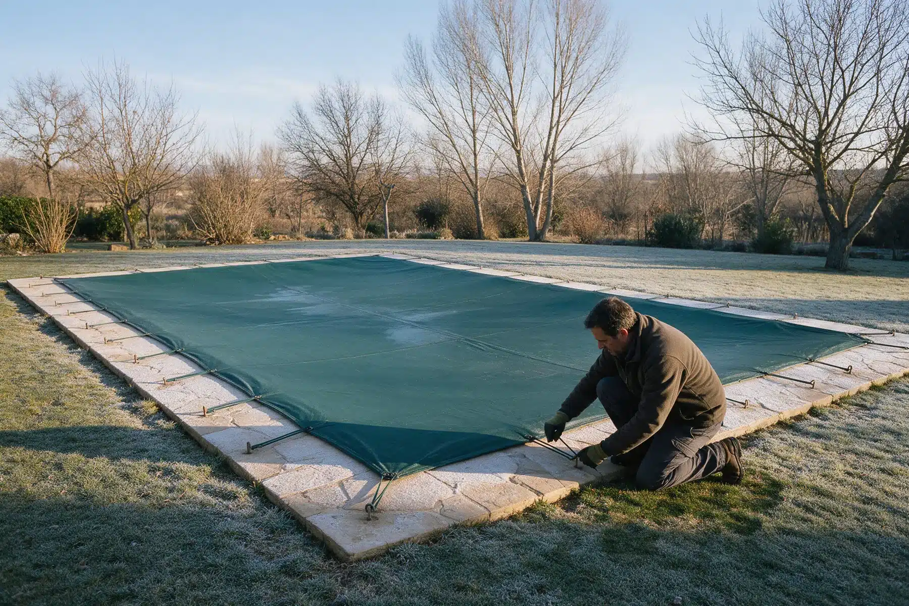 Mantenimiento de la Piscina en Invierno: Cómo Invernarla Paso a Paso